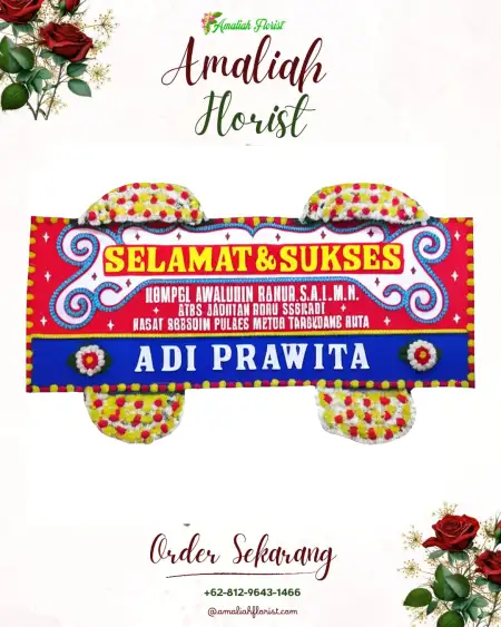Papan Bunga Ucapan Selamat Astana